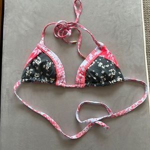 Maaji Triangle Bikini Top Reversible Small